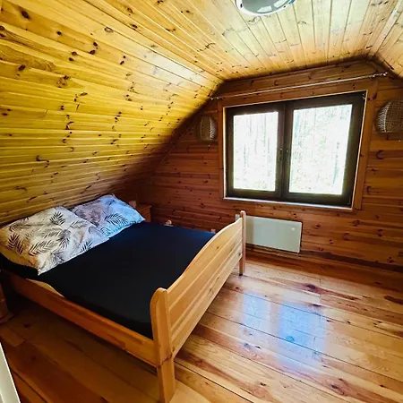 Lesny Rotembark Z Prywatnym Jacuzzi Σπίτι διακοπών Kościerzyna