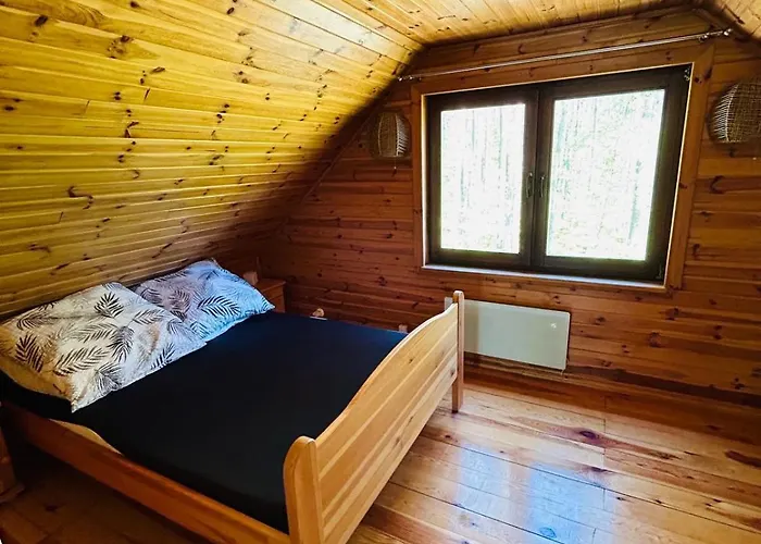 Lesny Rotembark Z Prywatnym Jacuzzi Casa vacanze Koscierzyna