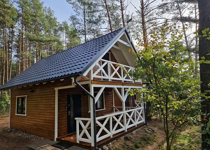 Lesny Rotembark Z Prywatnym Jacuzzi Casa vacanze Koscierzyna